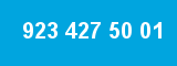 923 427 50 01 923 427 50 01